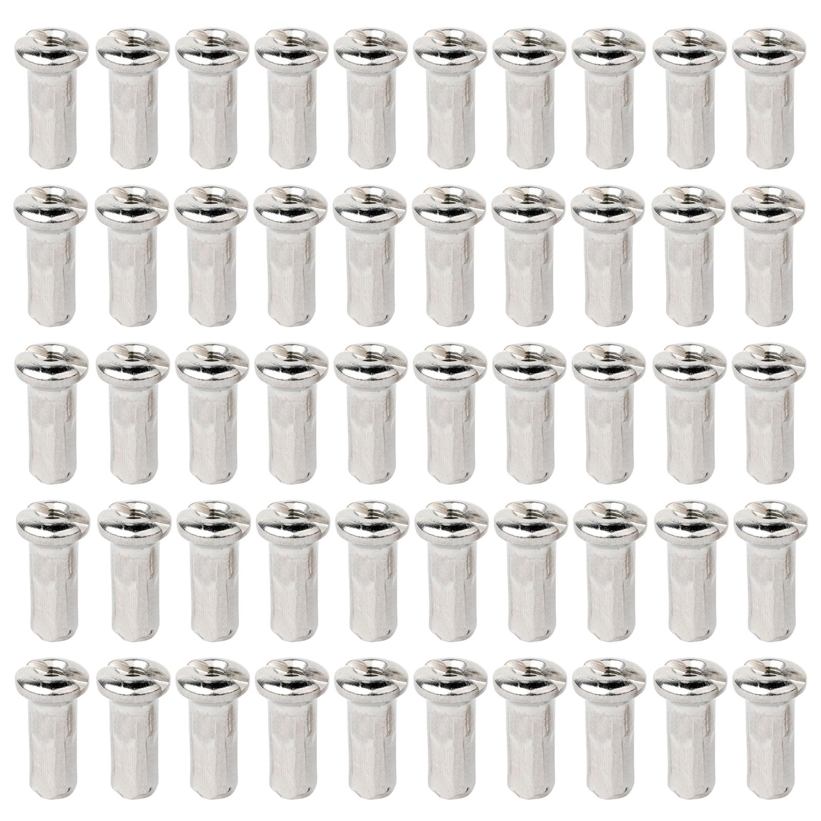 Spoke Nipple Brass - Messing spaaknippels, fietsdoppen, wielbeschermers, onderhoudsset voor