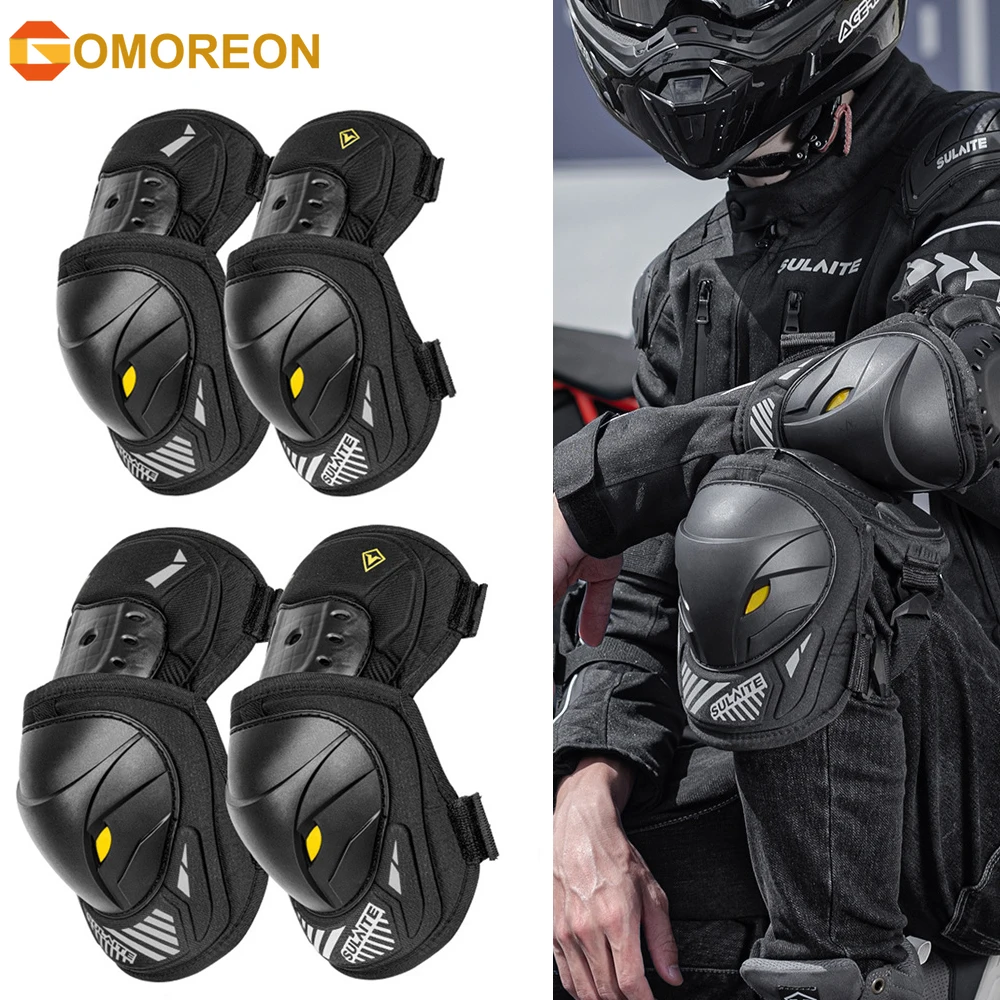 GOMOREON 1 Paar Motorfiets Ele - Mountain Biking Elbow Pads recensie en prijs