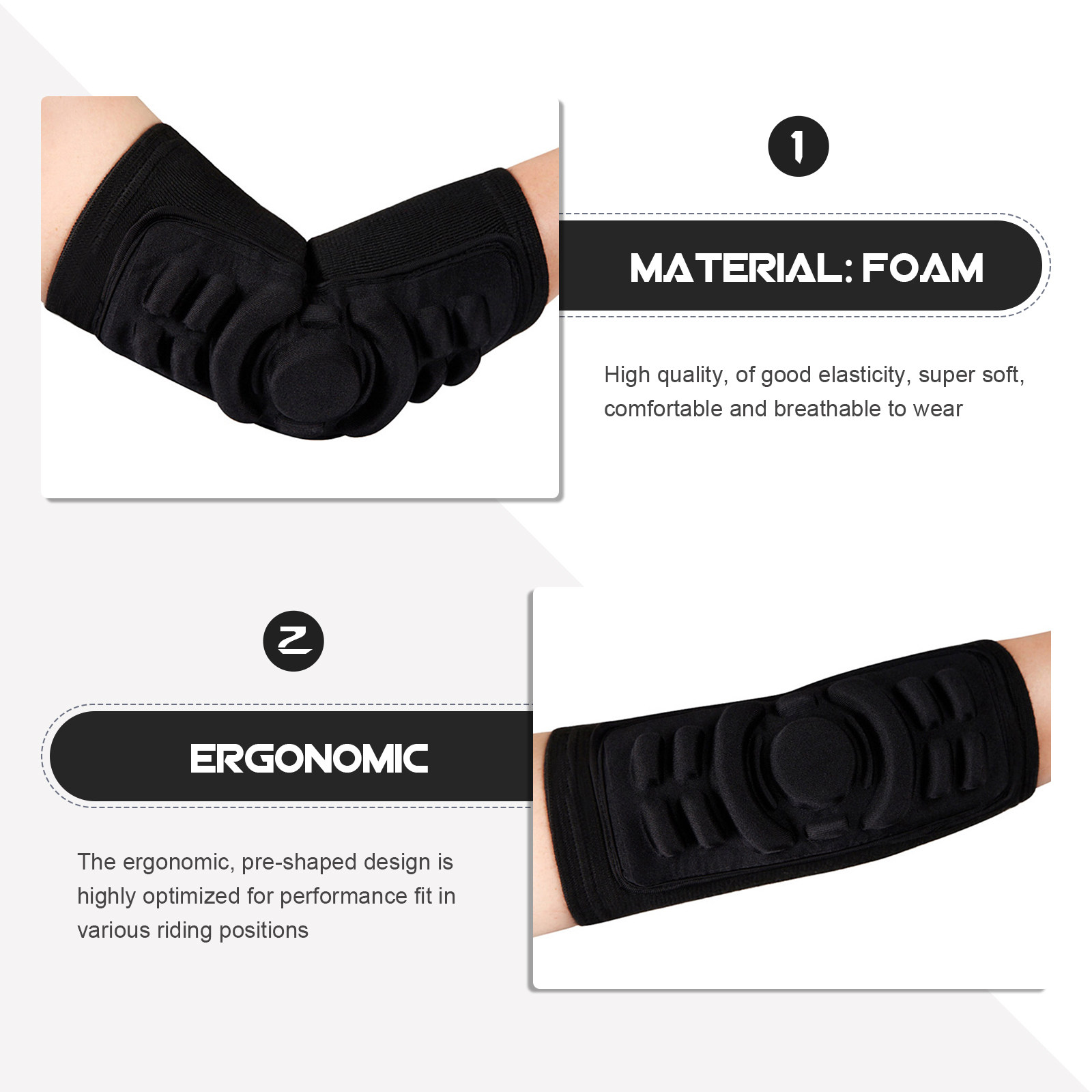 Elleboogbeschermers voor mount - Mountain Biking Elbow Pads recensie en prijs