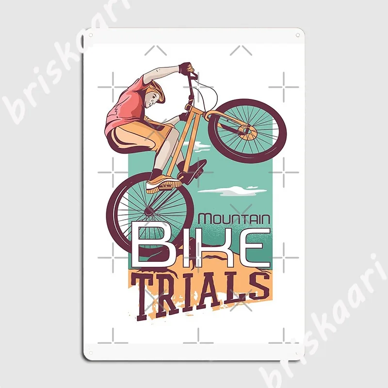 Mountainbike proeft metalen pl - Mountain Biking Europe recensie en prijs